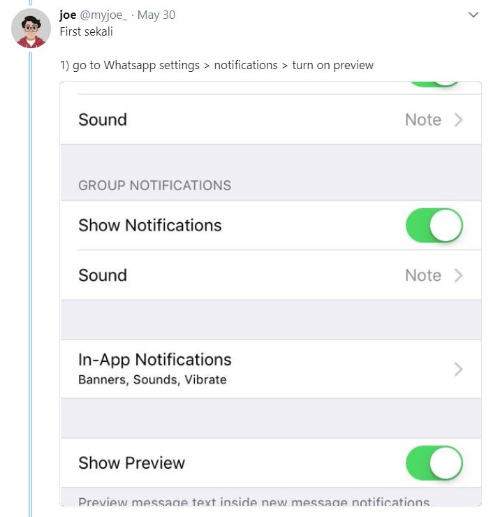 Whatsapp Tak keluar Nama Lepas Update iOS? Buat 3 Langkah Yang Lelaki